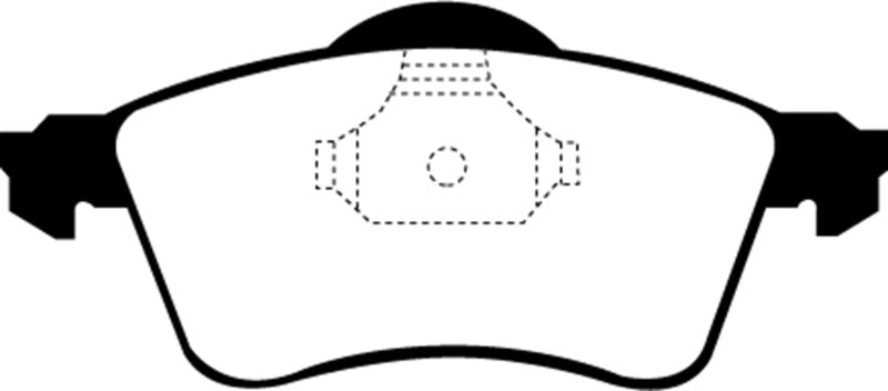 EBC 97-98 Volkswagen Eurovan 2.5 Greenstuff Front Brake Pads - DP61115