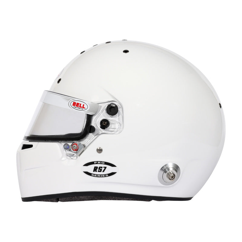 Bell Helmet Rs7 White (Hans) 55(6 7/8) Fia8859-2024/Sa2025 - 1310B22