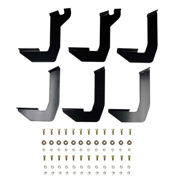 Westin 2010-2013 Toyota 4Runner SR5 Running Board Mount Kit - Black - 27-1945 for 2010-2024 Toyota 4Runner - front view