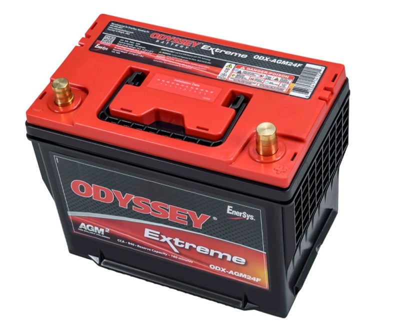 Odyssey Battery Auto/Truck/Heavy Duty & Commercial Extreme AGM Battery (NSB-AGM24F) - ODX-AGM24F for 1992-2001 Honda Prelude 