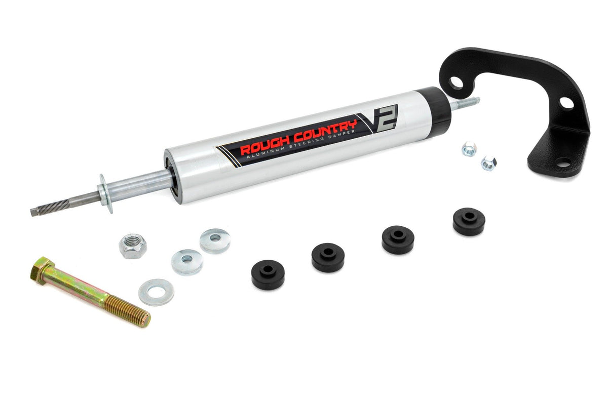 V2 Steering Stabilizer | 4-6 Inch Lift | Chevy C1500/K1500 Truck &amp; SUV (88-99)