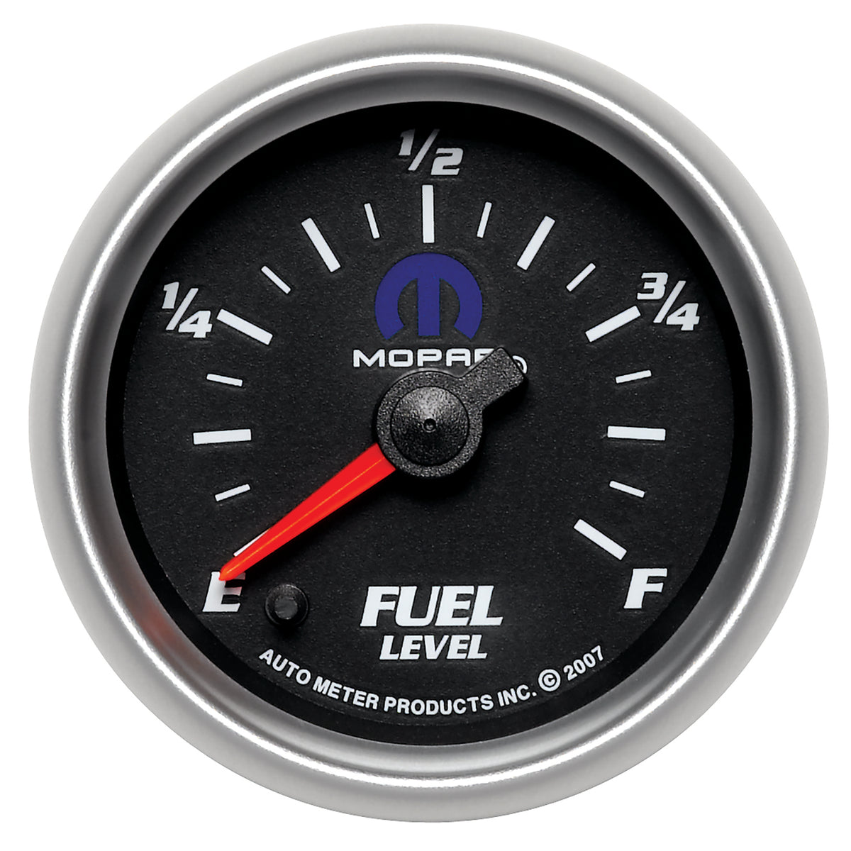 Autometer Mopar 2-1/16in 0-280 Ohm Programmable Fuel Level Gauge - Black - 880013