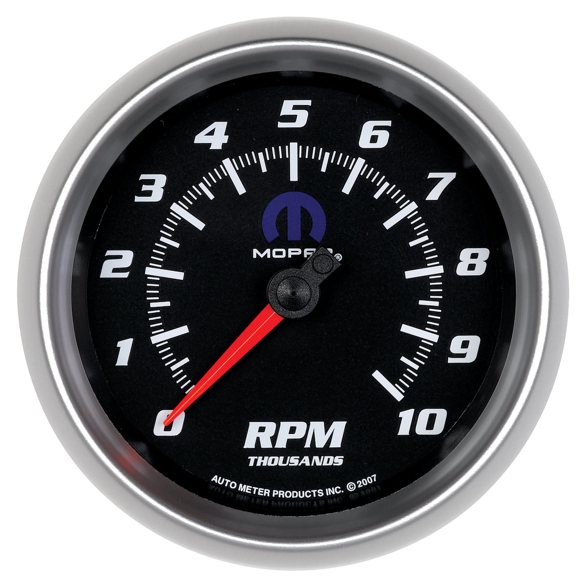 Autometer Mopar 3-3/8in 10K RPM In-Dash Tachometer Gauge - Black - 880024