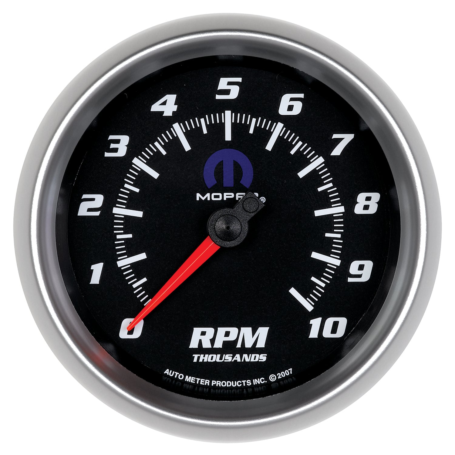 Autometer Mopar 3-3/8in 10K RPM In-Dash Tachometer Gauge - Black - 880024