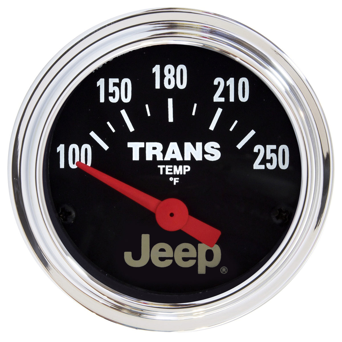 Autometer Jeep 52.4mm Shortl Sweep Electronic 100-250 Def F Transmission Temperature Gauge - 880260