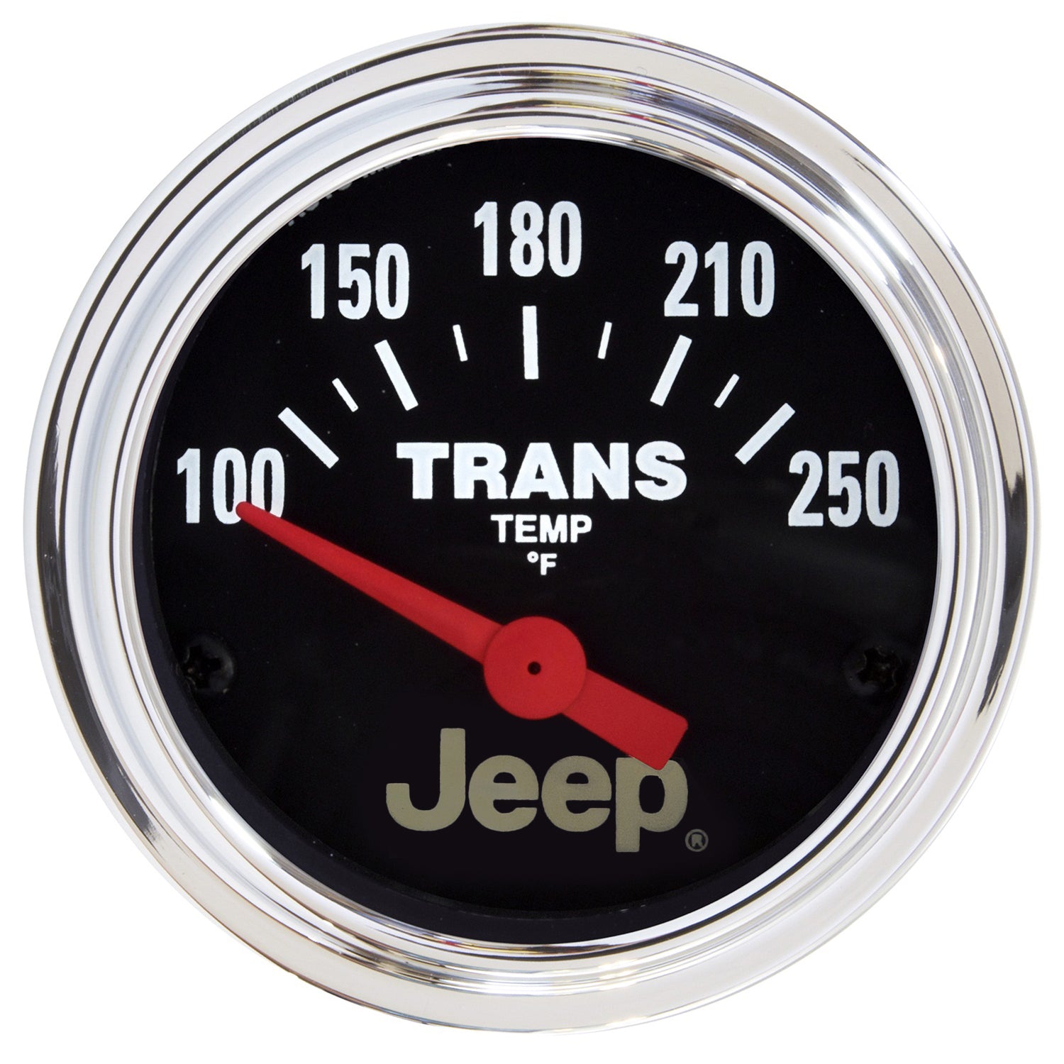 Autometer Jeep 52.4mm Shortl Sweep Electronic 100-250 Def F Transmission Temperature Gauge - 880260