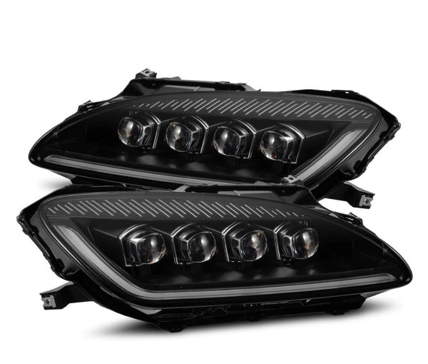 AlphaRex 99-09 Honda S2000 NOVA-Series Projector LED Headlights - Black - 880273