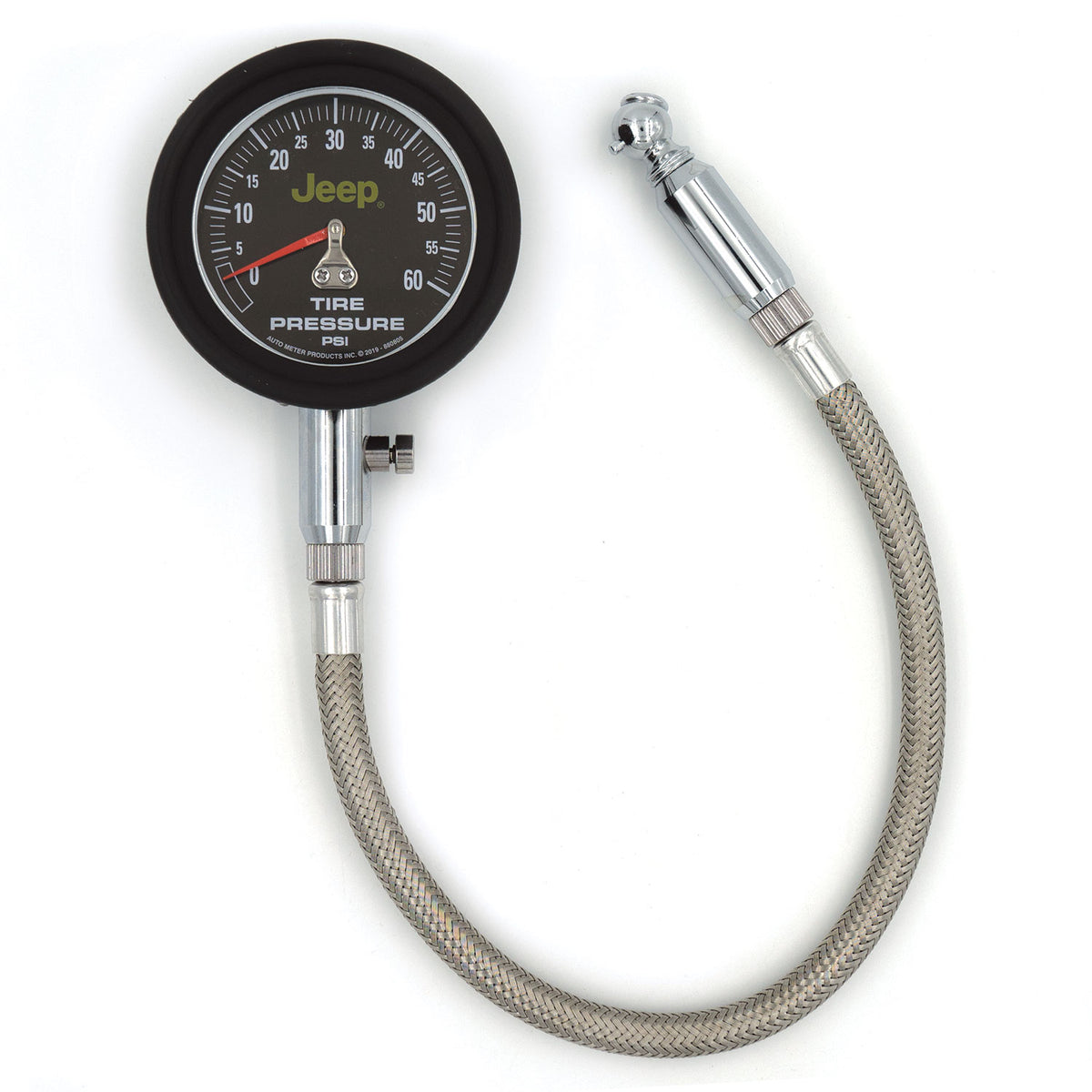 Autometer JEEP 0-60 PSI Analog Tire Pressure Gauge - 880805