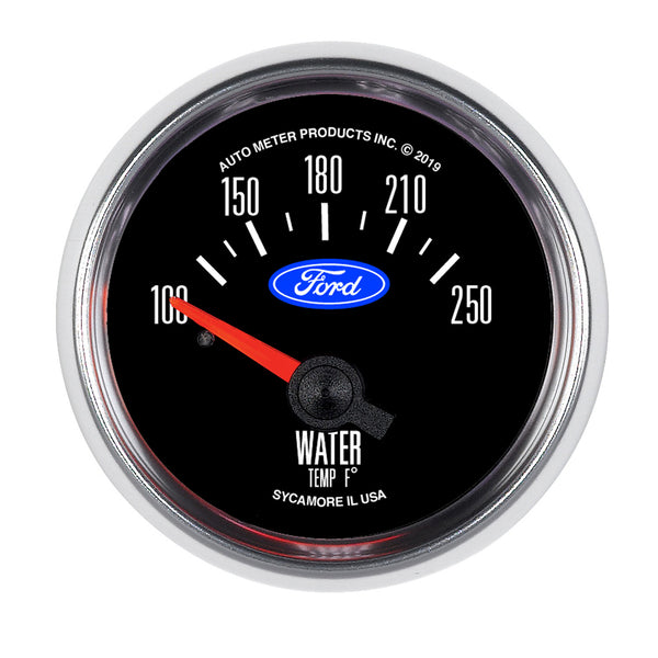 Autometer Ford 2-1/16in. 100F-250F Electric Water Temp Gauge - 880822