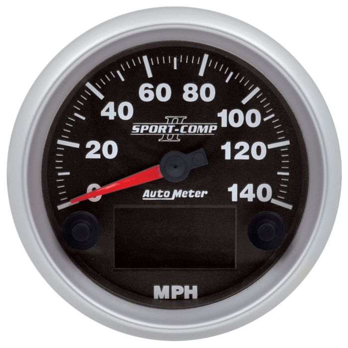 Autometer Sport-Comp II 3-3/8in 140MPH SPN 84 Speedometer - 880828