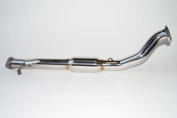 Invidia 09+ EVO 10 One piece Downpipe and High Flow Cat Pipe - HS09MEXDPCEA3