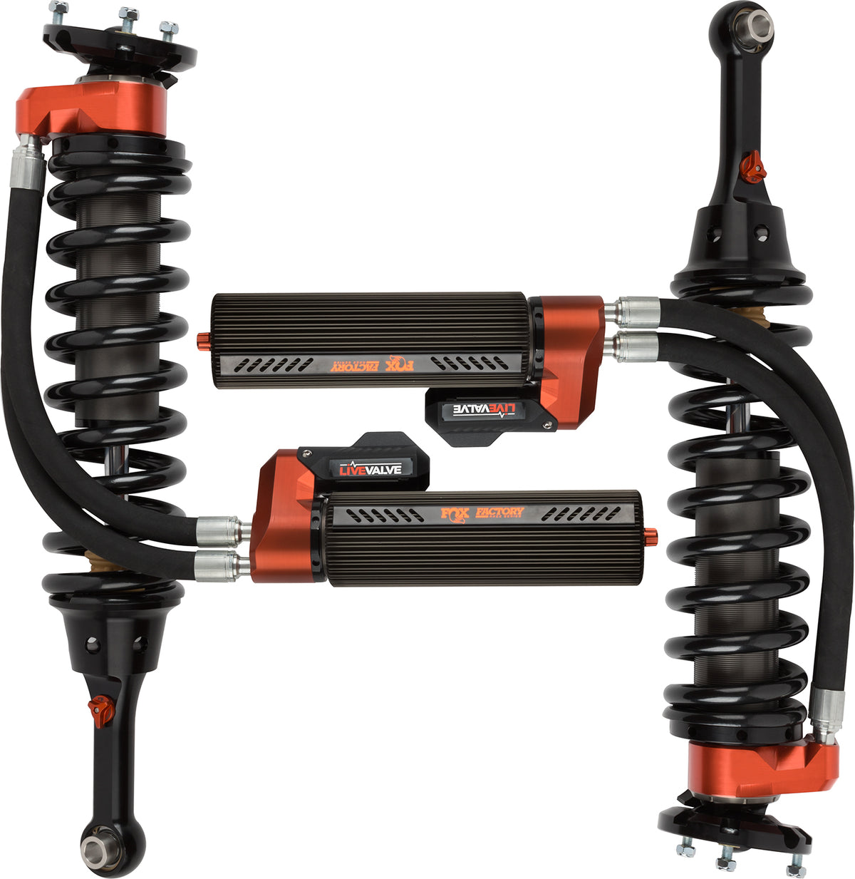 Fox 3.0 Factory Race Series Live Valve Internal Bypass Coilover Shock 2019+ Ford Raptor - Front - 883-06-153