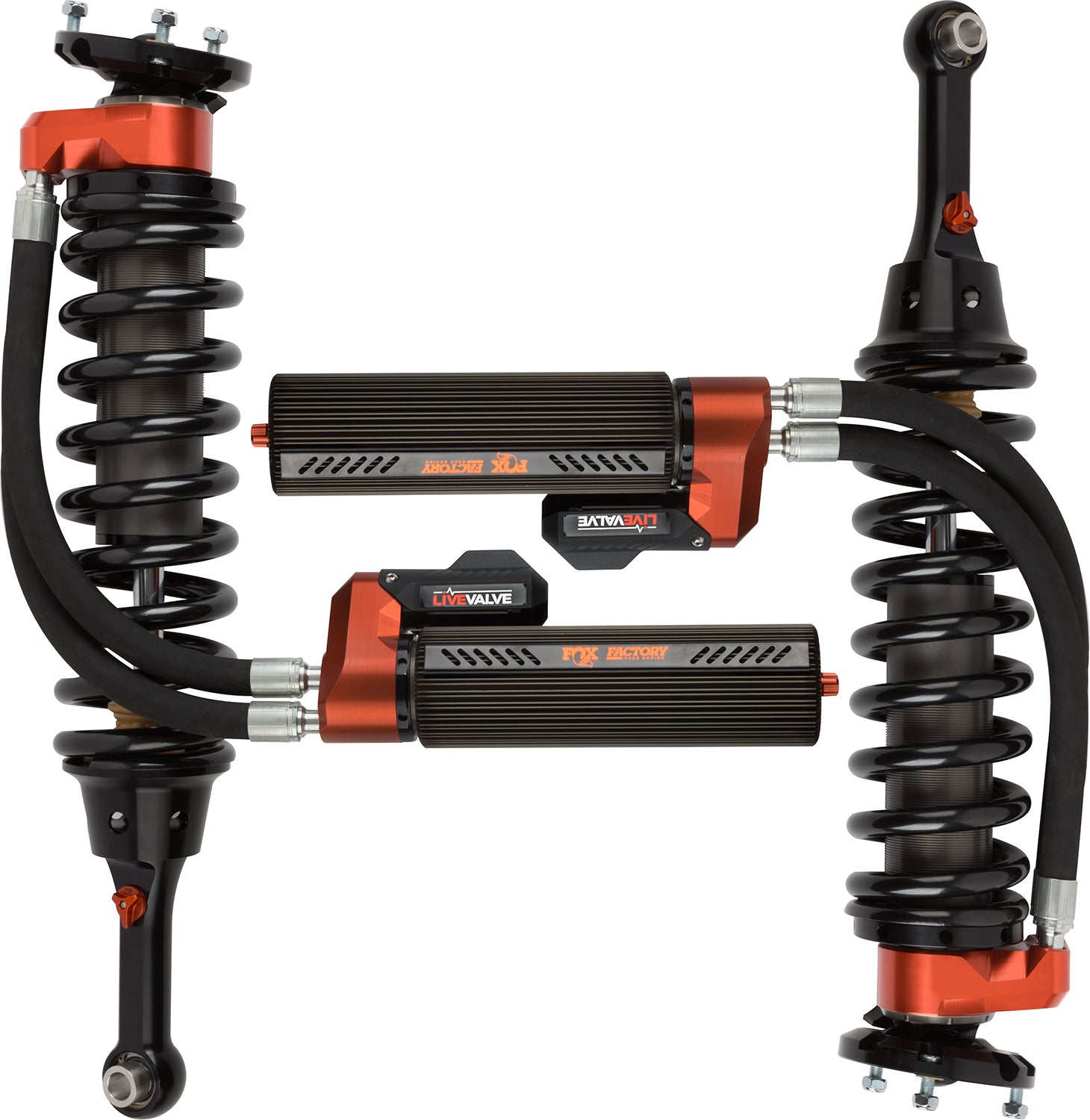 Fox 3.0 Factory Race Series Live Valve Internal Bypass Coilover Shock 2019+ Ford Raptor - Front - 883-06-153