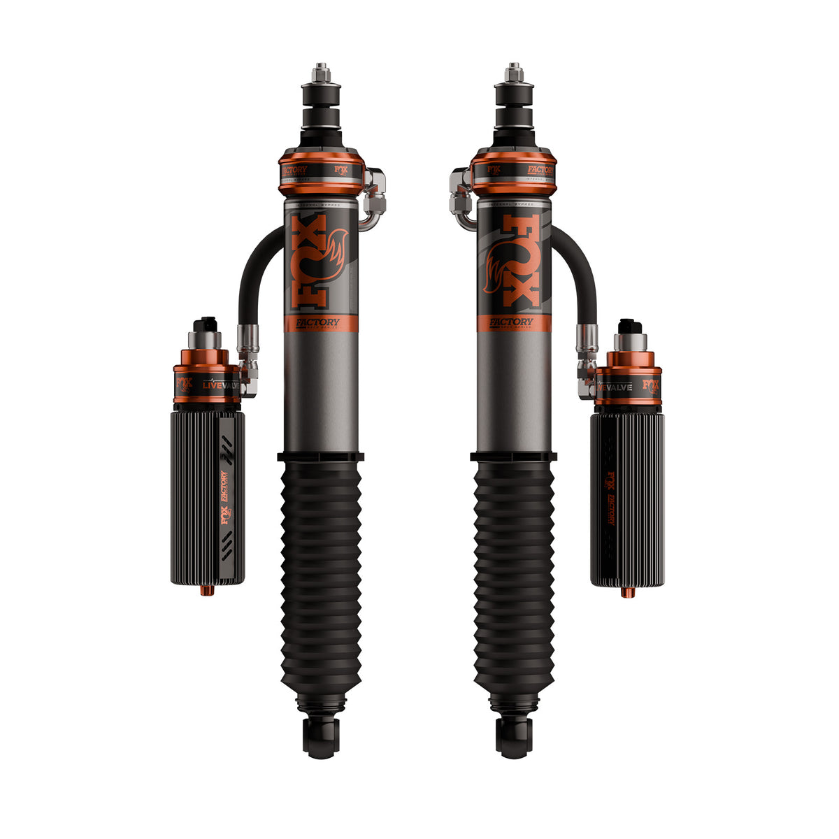 Fox 2024+ Toyota Tacoma 3.2 Factory Race Live Valve Internal Bypass Coilover Kit - 2-3in Lift - 883-06-259