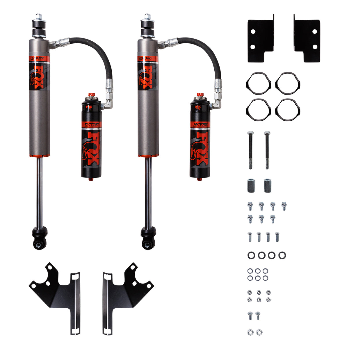 Fox Jeep JK 2.5 Factory Series 9.79in. Internal Bypass Remote Reservoir Shock/2.5-4in. Lift (Pair) - 883-26-109