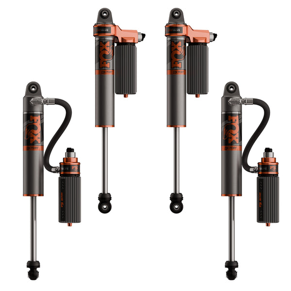 Fox 2018+ Jeep Wrangler JL3.0 Factory Race Live Valve (Connected Sus.) Coilover Kit - 3.5-4.5in Lift - 883-26-160