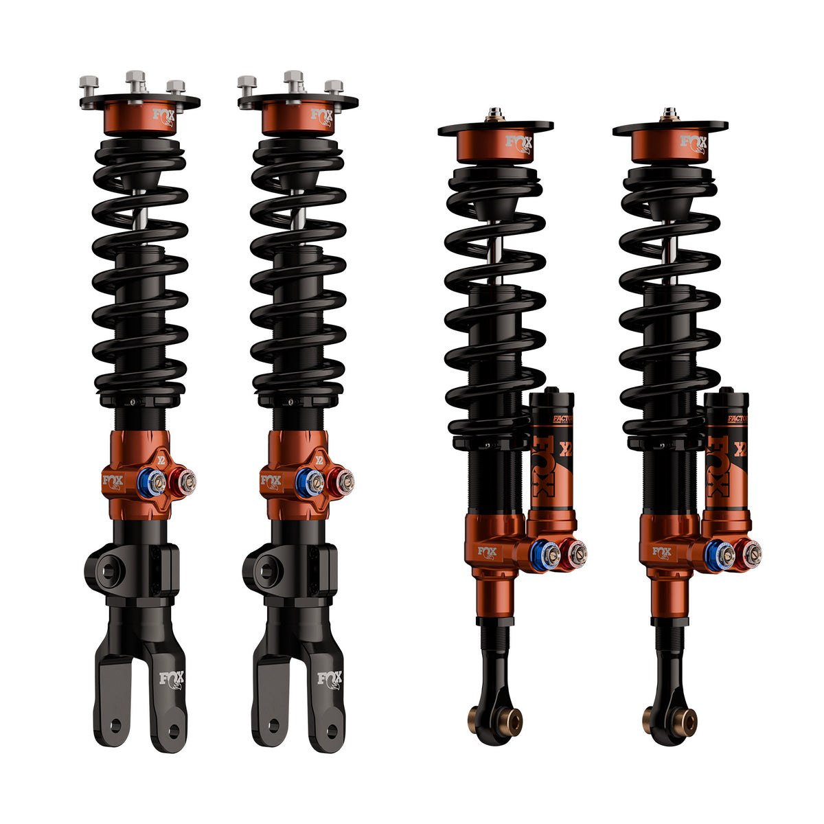 Fox Performance 11-23 Dodge Charger/Challenger 2.0 Coilover Reservoir DSC Shock Kit - Adjustable - 883-30-000