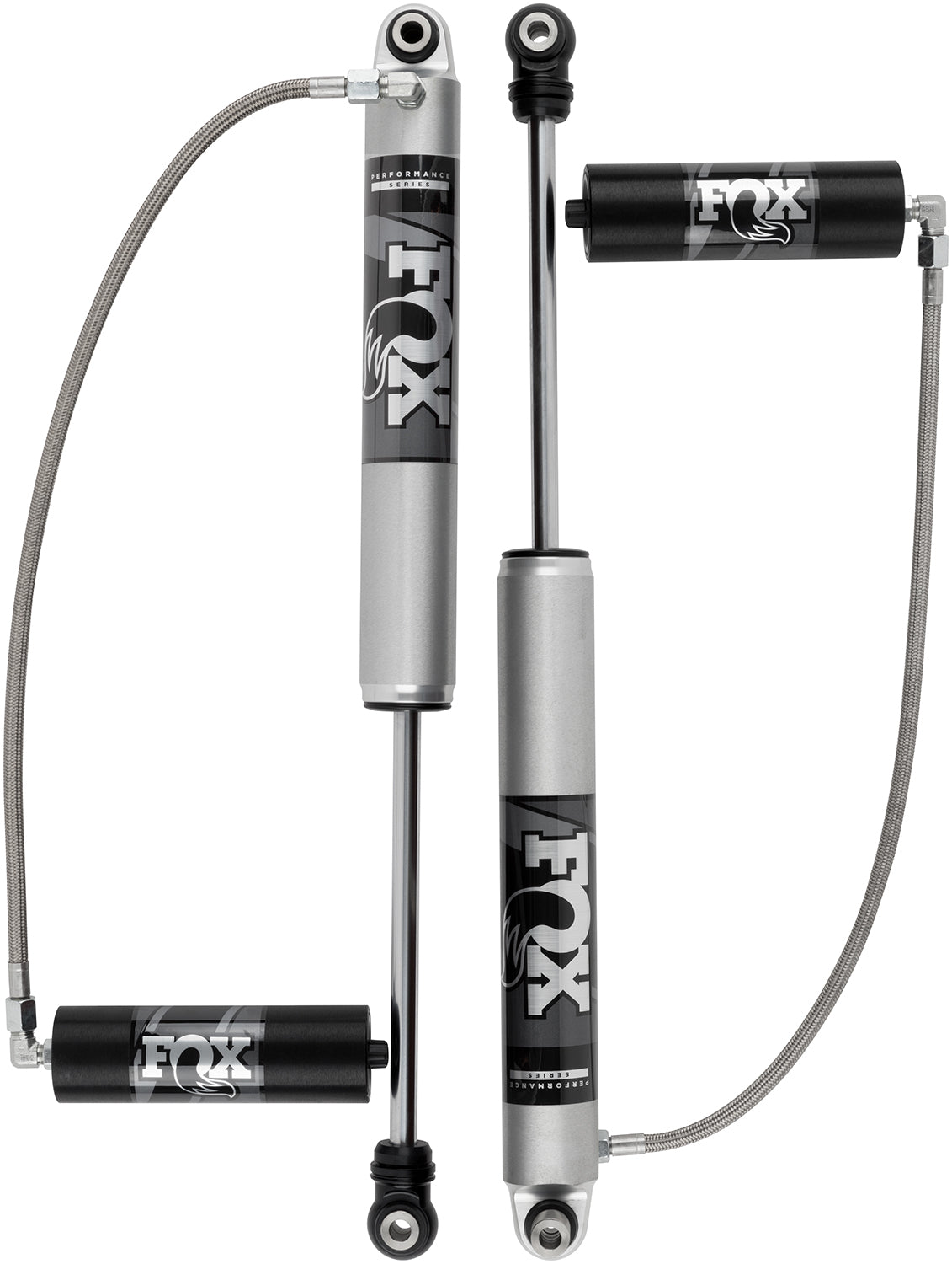 Fox 2018+ Jeep JL 2.0 Perf Series 10.1in Smooth Body IFP Front Shock R/R 2-3in Lift - 885-24-183