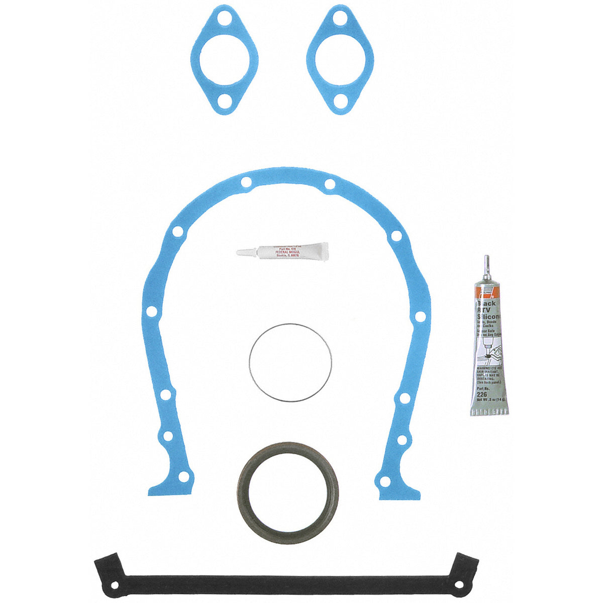 Fel-Pro Chevrolet C1500 TCS 45272 Engine Timing Cover Gasket Set - TCS45272 for 1990-1993 Chevrolet C1500 - front view