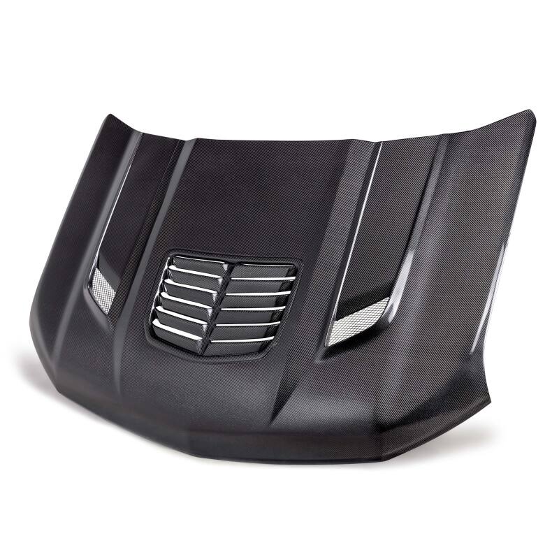 Anderson Composites 20-24 Chevy Silverado Type-T2 Carbon Fiber Hood - AC-HD20CHSV-T2