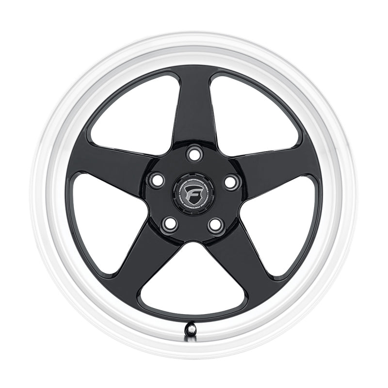 Forgestar D5 Drag 15x10 / 5x114.3 BP / ET50 / 7.5in BS Gloss Black Wheel - F091B0067P50