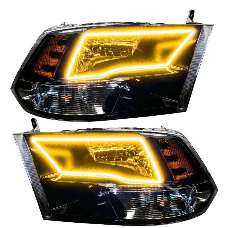 Oracle Lighting 09-18 Ram 1500 Sport Pre-Assembled w/Switchback Halo Headlights SEE WARRANTY - 8906-504