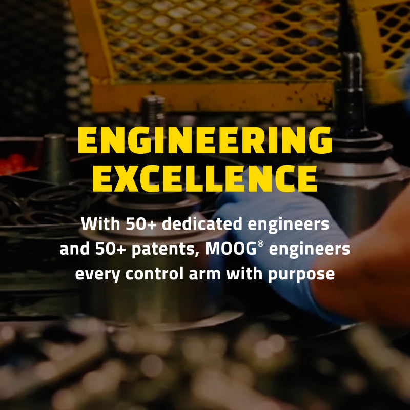 MOOG 13-19 Ford Police Interceptor Sedan Rear Upper Forward Control Arm and Ball Joint Assembly - RK623606 - detail view