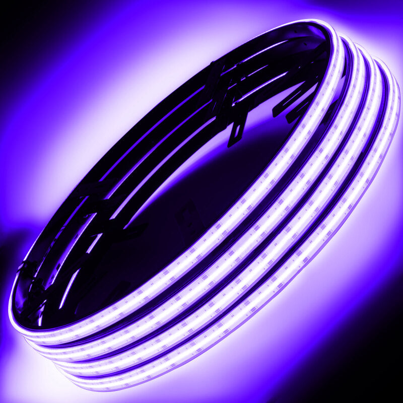 ORACLE Lighting LED Illuminated Wheel Rings 16.5in PLASMA ColorSHIFT w/BC2 Bluetooth Controller - 4238-BC2