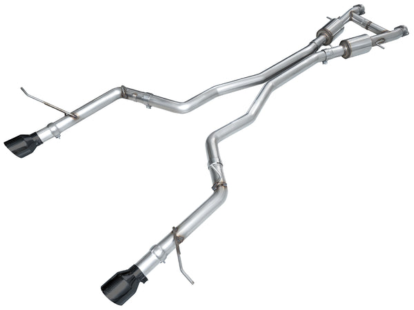 AWE Tuning 11-24 Dodge Durango 5.7L Track Edition Exhaust w/ Diamond Black Tips - 3020-33575