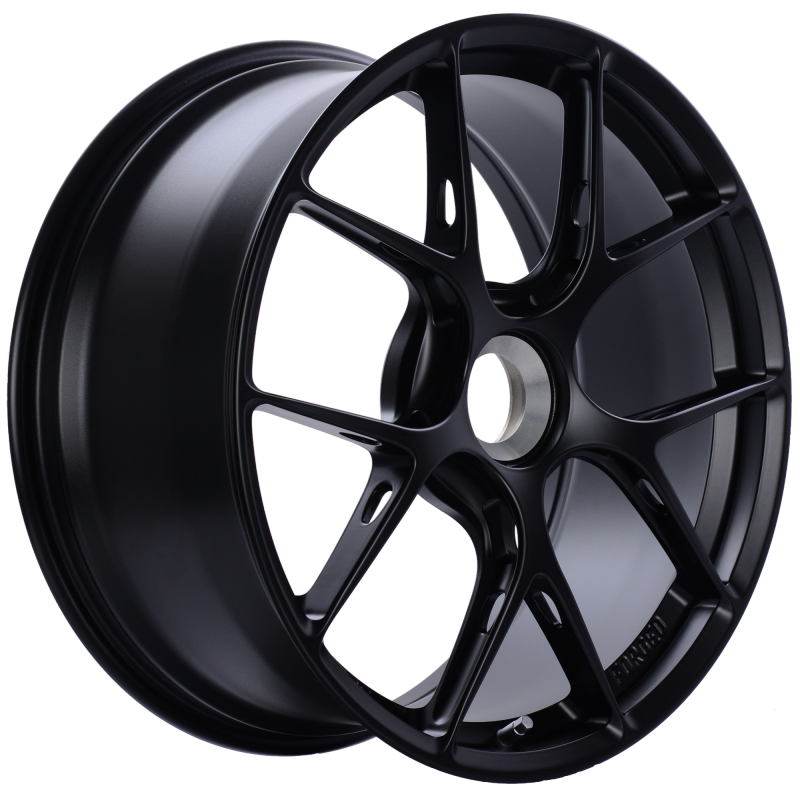BBS FI-R 20x9 Center Lock ET52 CB84 Satin Black Wheel - FI133BS