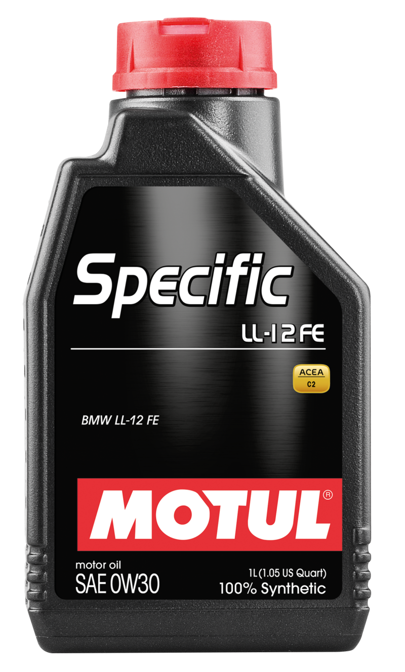 Motul OEM Specific BMW LL-12 FE+ 0W30 - 1L by Motul Tech - angle view