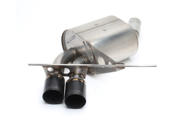 Dinan - Free Flow Axle-Back Exhaust - 2008-2013 BMW 135i/135is - D660-0025-BLK
