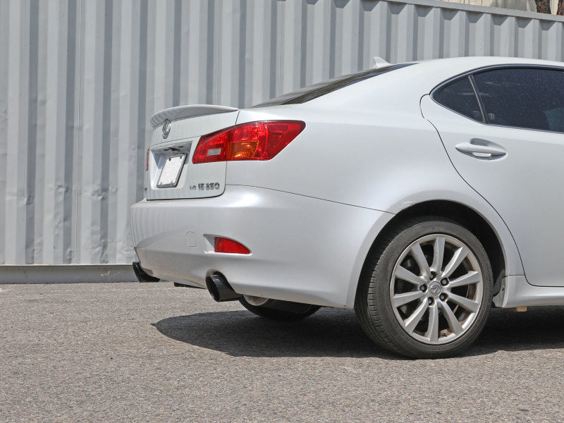 aFe POWER Takeda 06-13 Lexus IS250/IS350 SS Axle-Back Exhaust w/ Black Tips - 49-36055-B