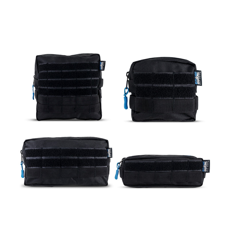 Borne Off-Road Molle Pouch Set - 4-Pack - BNMP-B-001