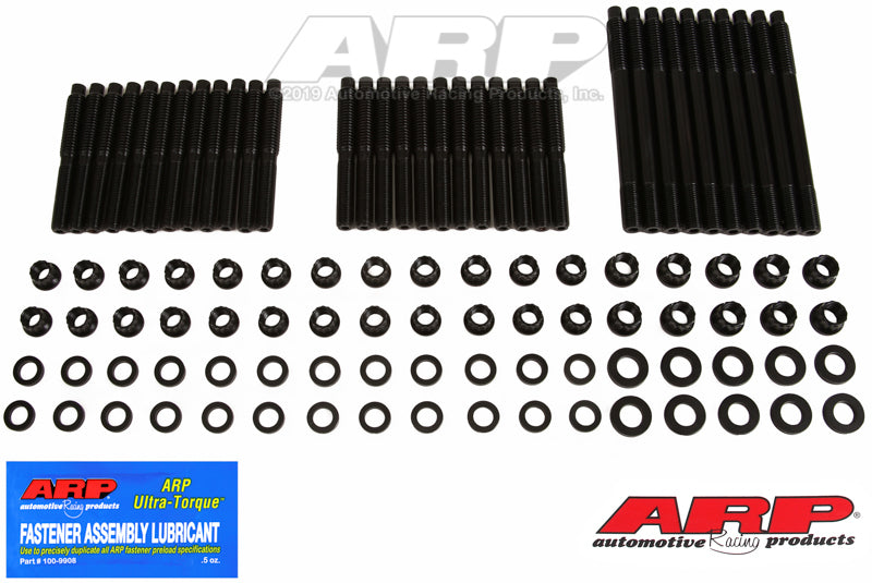 ARP Small Block Chevy SB2 w/ Brodix Rodeck Alum Block All Pro Heads - Head Stud Kit - 134-4310