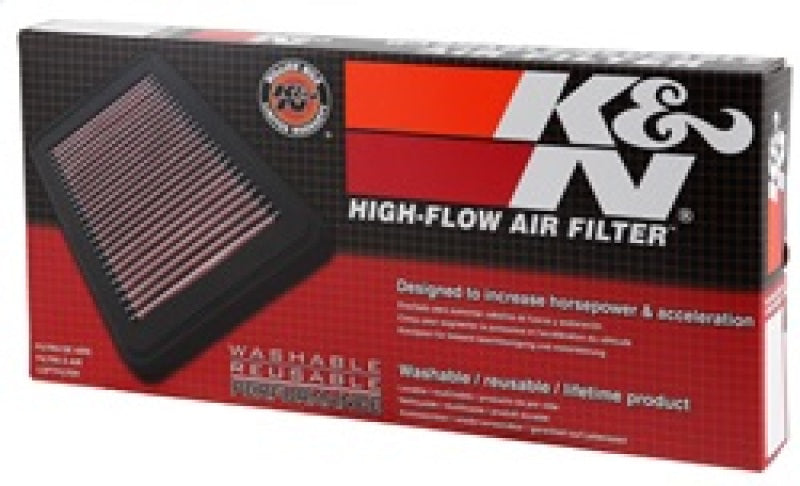 K&N 77-83 Porsche 911 CSI F/I Drop In Air Filter - 33-2004 for 1974-1983 Porsche 911 - rear view