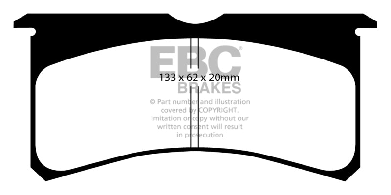 EBC Brakes Yellowstuff Performance Brake Pads - DP4037/2R