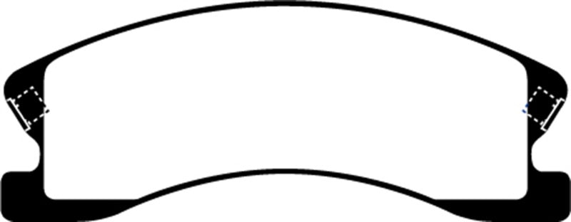EBC 99-04 Jeep Grand Cherokee 4.0 (Akebono) Greenstuff Front Brake Pads - DP61664