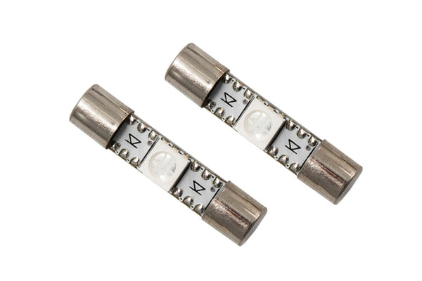 Diode Dynamics 28mm SMF1 LED Bulb - Amber (Pair) - DD0038P for 2003-2019 Honda Pilot - front view