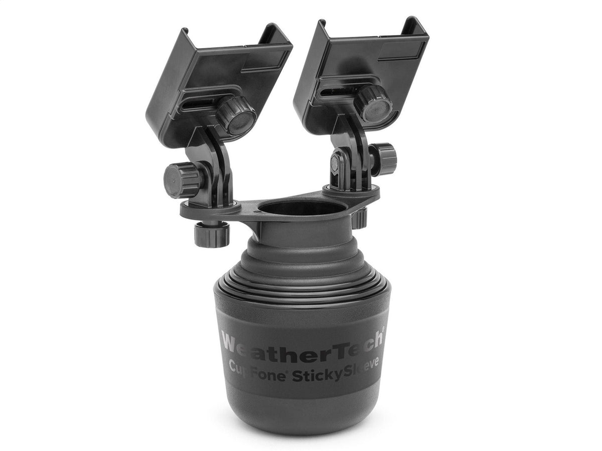 Weathertech - CupFone Duo Plastic Knobs - Black - 8ACF11D