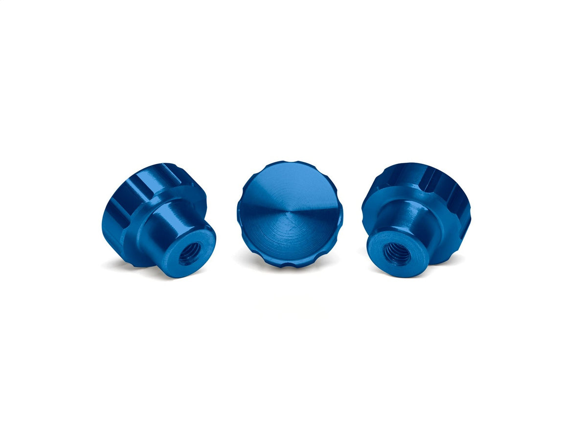Weathertech - Colored Billet Knobs - Royal Blue w/Hand Sanitzer - 8ACFBK3DB
