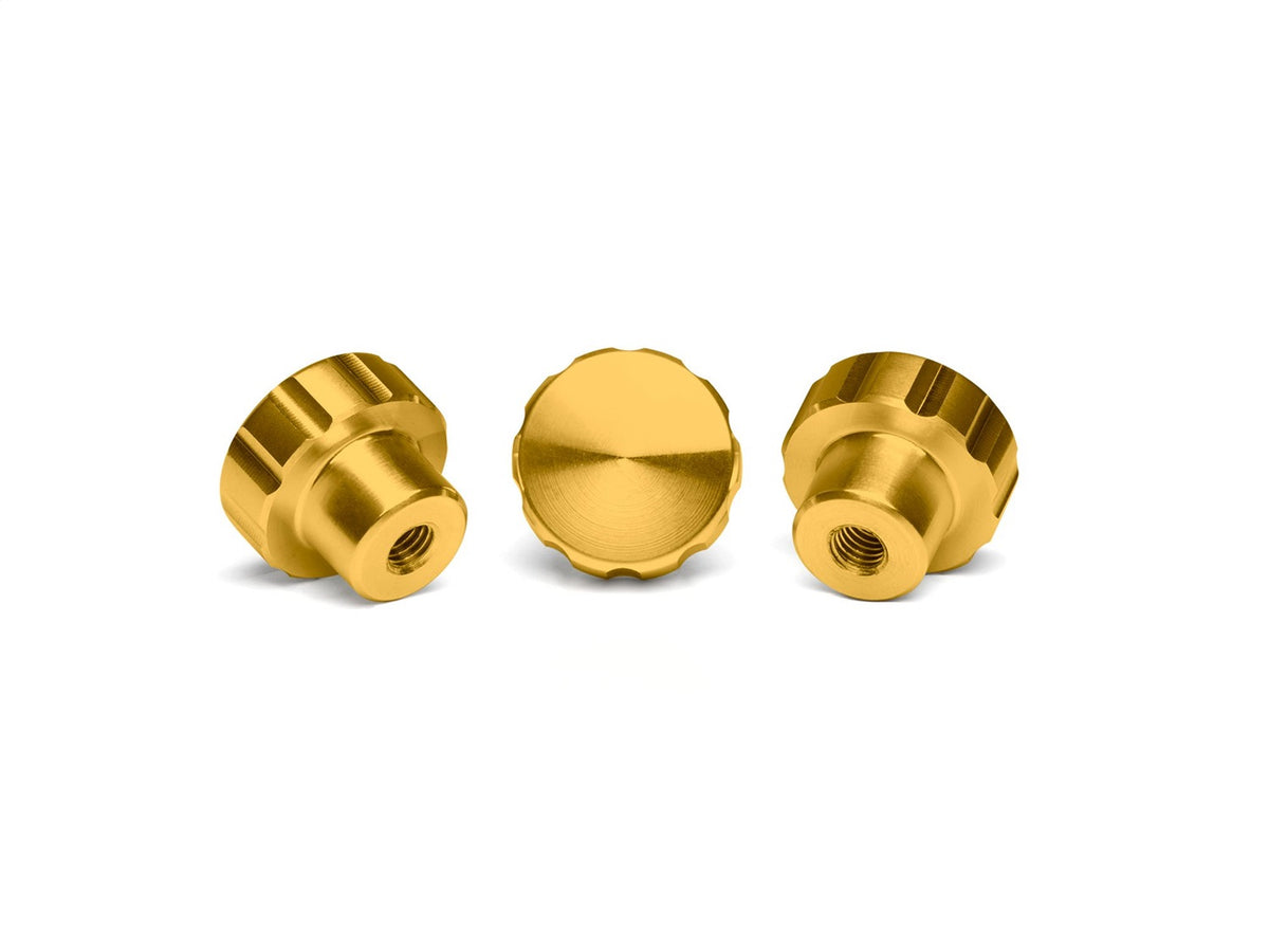 Weathertech - Colored Billet Knobs Set - 8AWF10-8ACFBK3GD