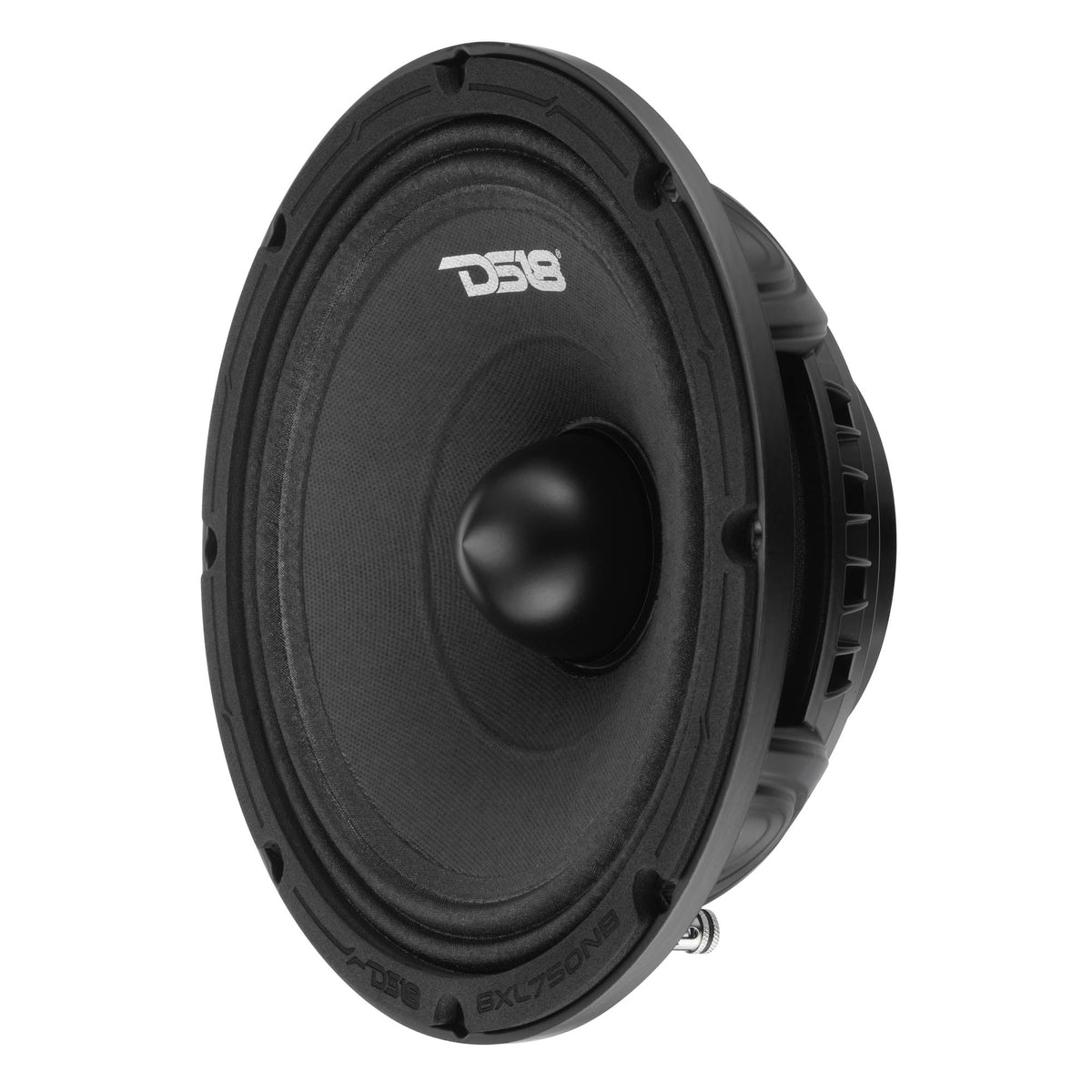 DS18 8in 375 Watts RMS 4-Ohm Midrange Loudspeakers w/ Neodymium Rings & Aluminum Bullet - 8XL750NB-4 - detail view