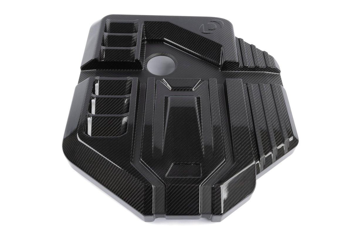 Dinan - Gloss Carbon Fiber Engine Cover - 2021-2026 BMW M2/M3/M4 - D590-0005