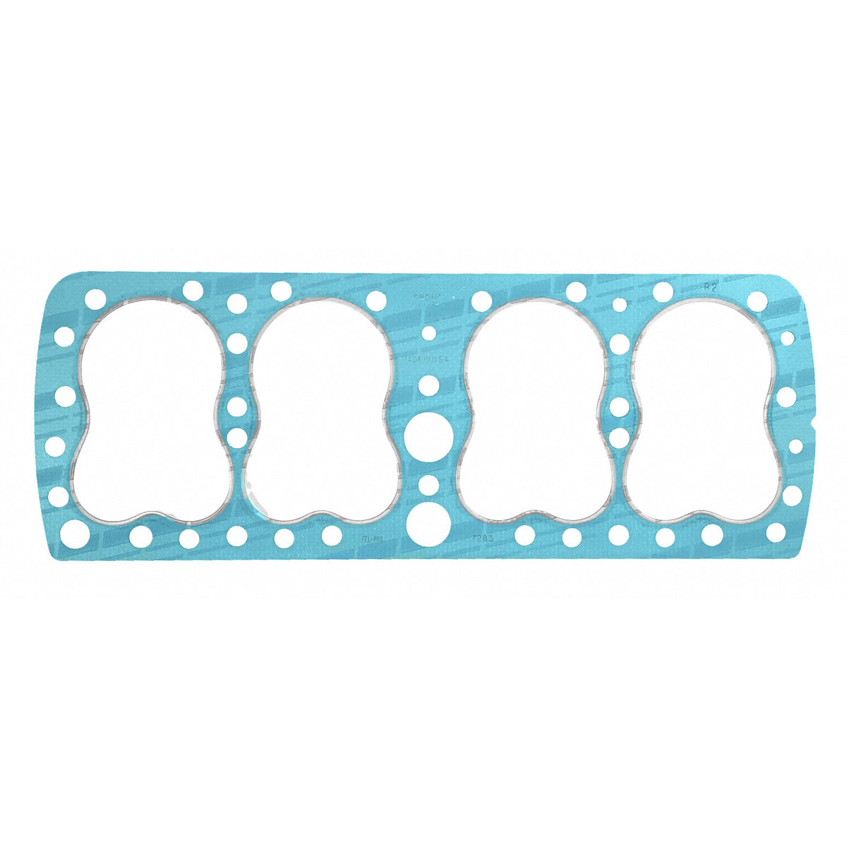 Fel-Pro 7283 B Fiber-faced head gasket material Engine Cylinder Head Gasket - 7283B - front view