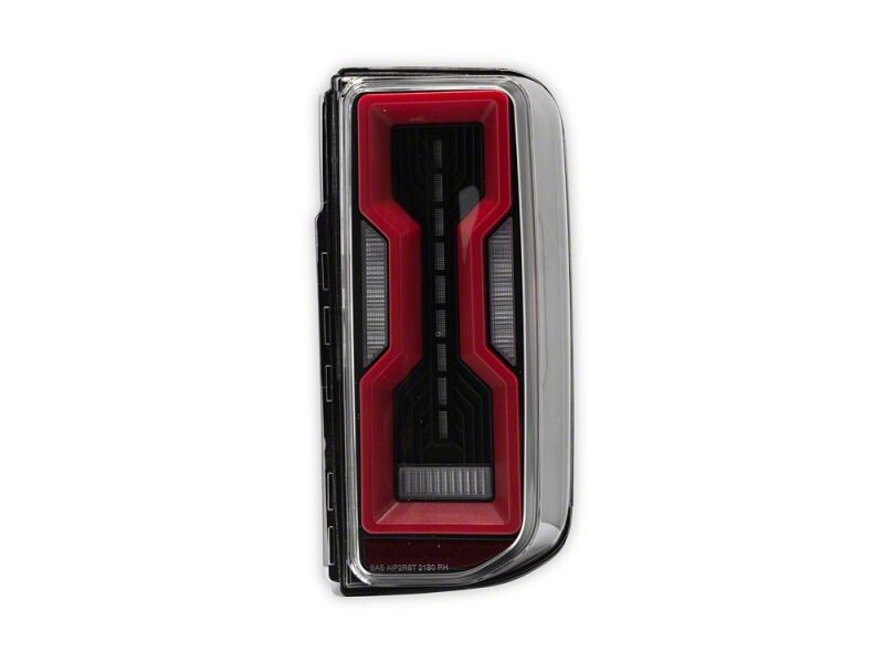 Raxiom 21-26 Ford Bronco Axial Series LED Tail Lights- Black Housing- Clear Lens - FB37113 - close-up view 5
