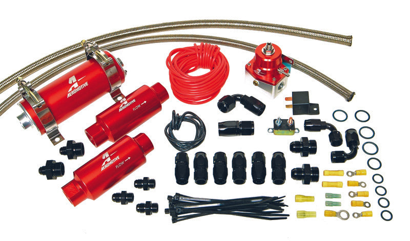 Aeromotive 700 HP EFI Fuel System (Incl. 11106 Pump/13109 regulator/Fittings/O-Rings) - 17136
