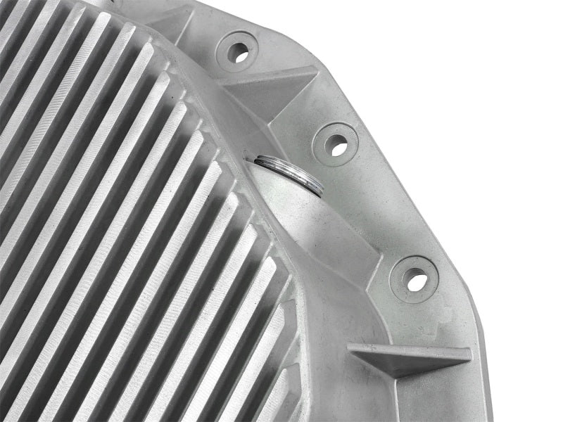 afe Rear Differential Cover (Raw; Street Series); Dodge Diesel Trucks 03-05 L6-5.9L (td) - 46-70090