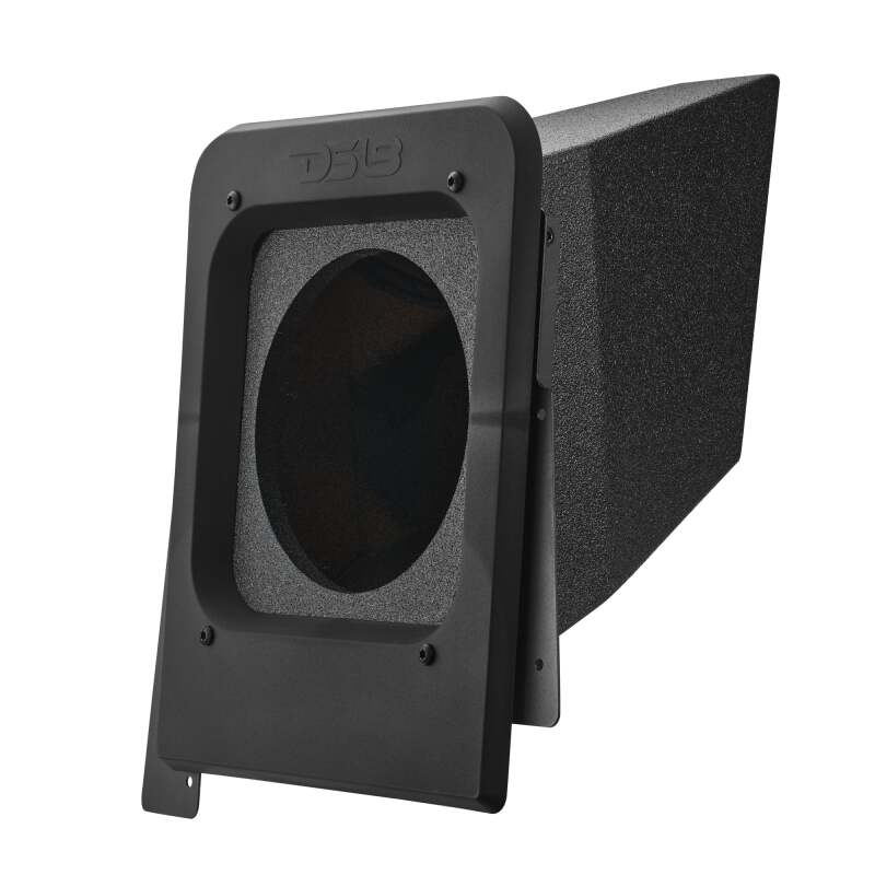 DS18 2015+ Polaris Slingshot Rear Subwoofer Enclosure Fits 10in Subwoofer- Black Bed Liner Finish - SLG-RSUB10XL - additional view 2