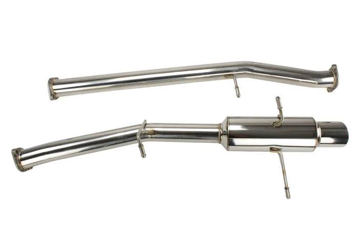 Invidia 02-07 WRX/STi 76mm N1 RACING Stainless Steel Tip Cat-back Exhaust - HS02SW1GTR